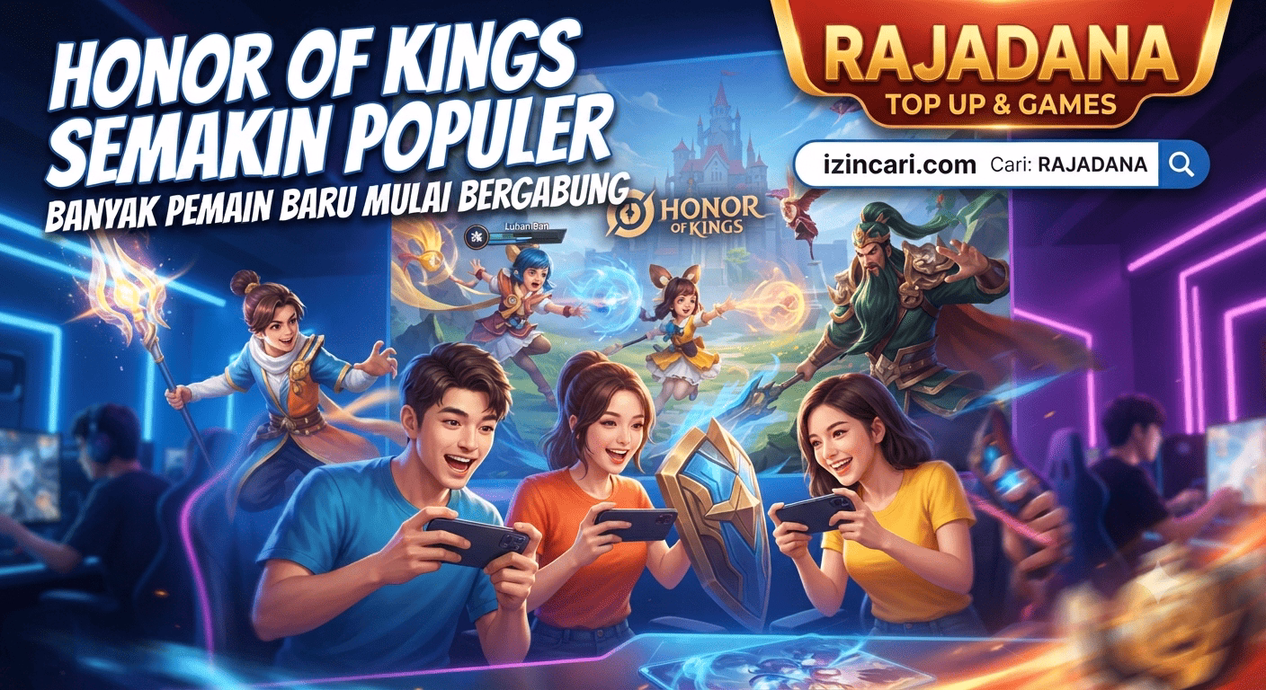 Honor of Kings Semakin Populer, Banyak Pemain Baru Mulai Bergabung