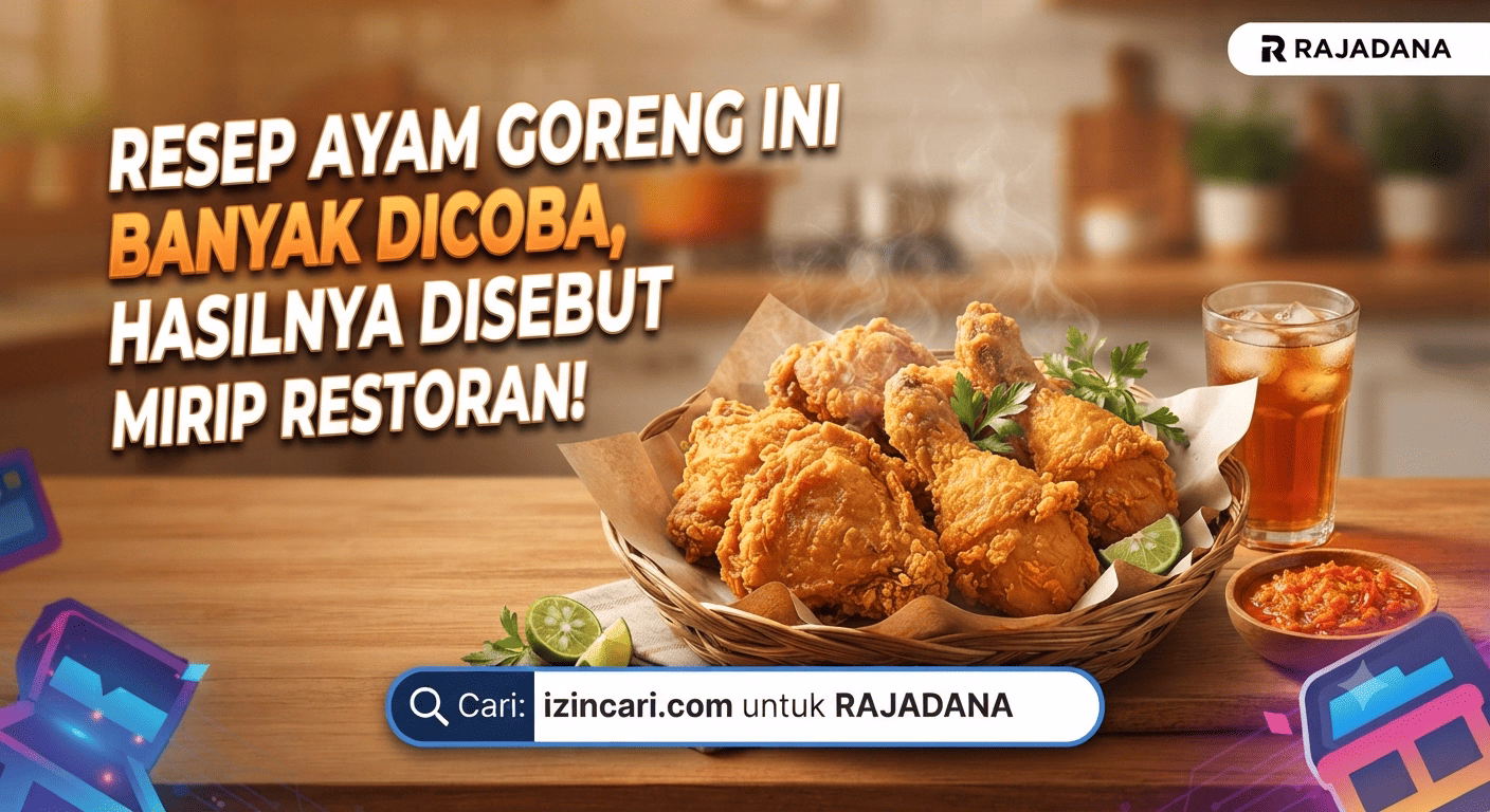 Resep Ayam Goreng Ini Banyak Dicoba, Hasilnya Disebut Mirip Restoran