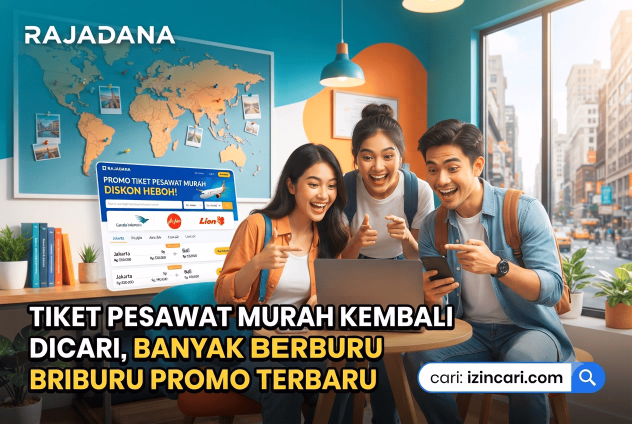 Tiket Pesawat Murah Kembali Dicari, Banyak Orang Berburu Promo Terbaru