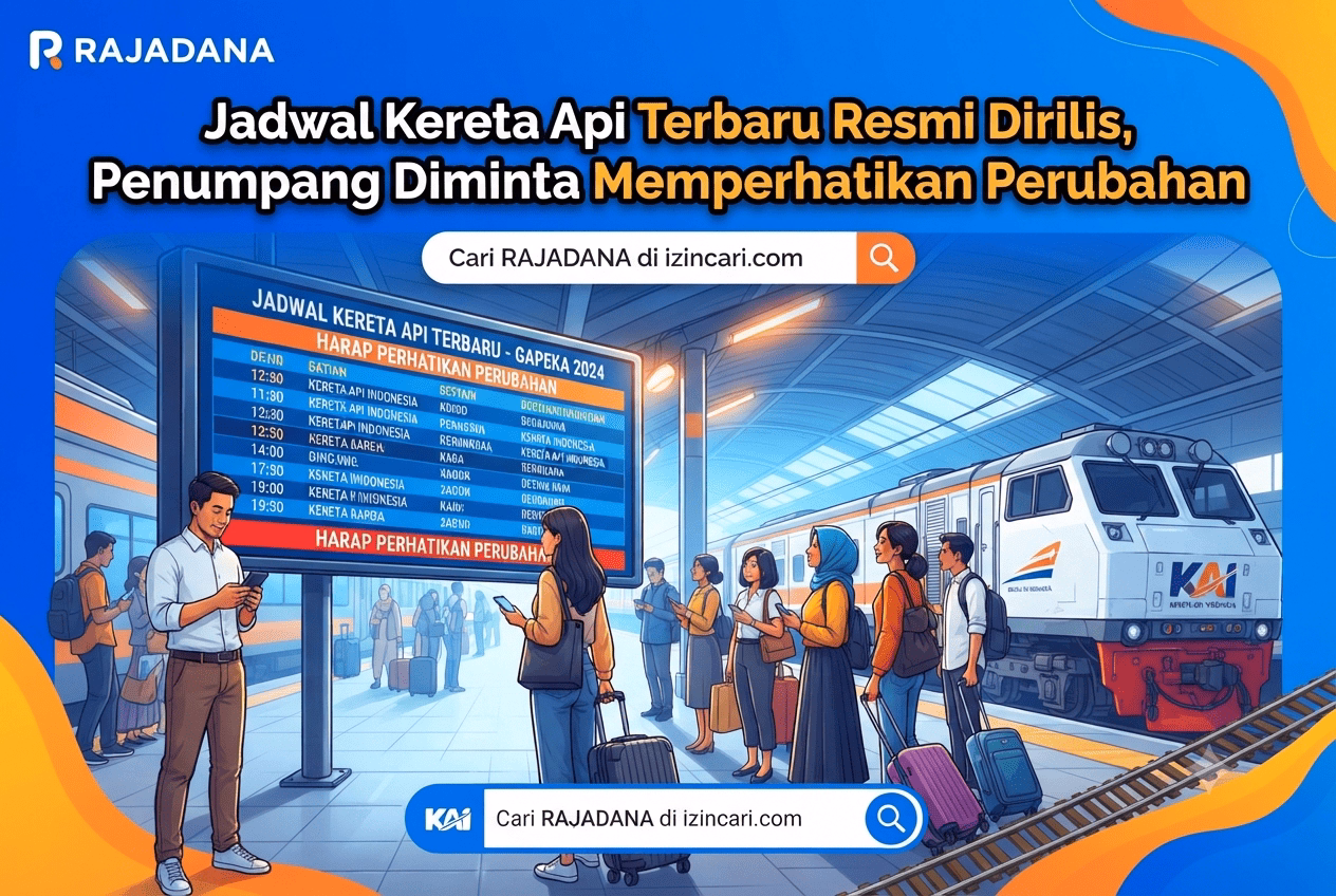 Jadwal Kereta Api Terbaru Resmi Dirilis, Penumpang Diminta Memperhatikan Perubahan
